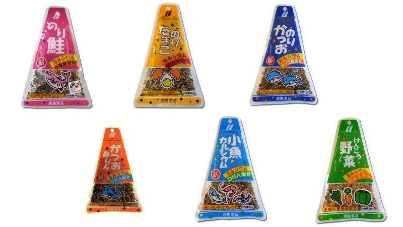 Furikake - Tempero japonês para colocar no arroz Furikake - Tempero japonês para colocar no arroz