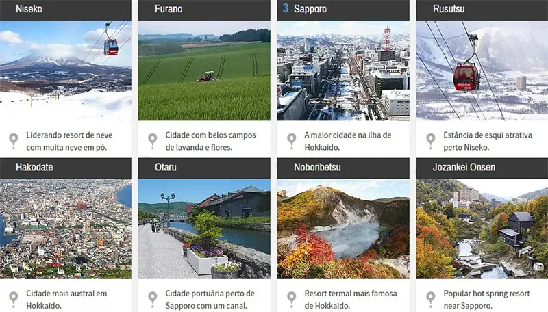 Guia Hokkaido - Sapporo, Hakodate e Otaru e Asahikawa