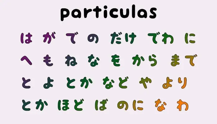 Partículas japonesas - guia das 200 funções e significados