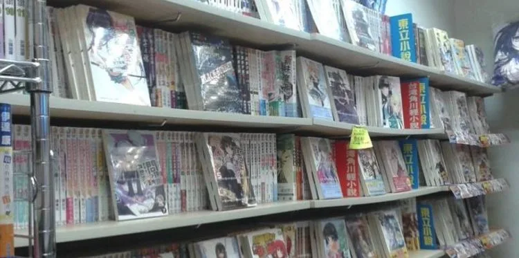 Coleção de light novels e livros japoneses