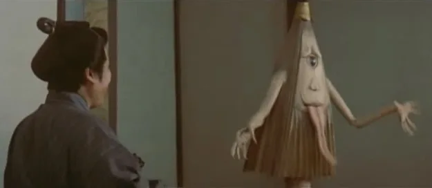 영화 요괴 백 몬가타리 1968의 장면