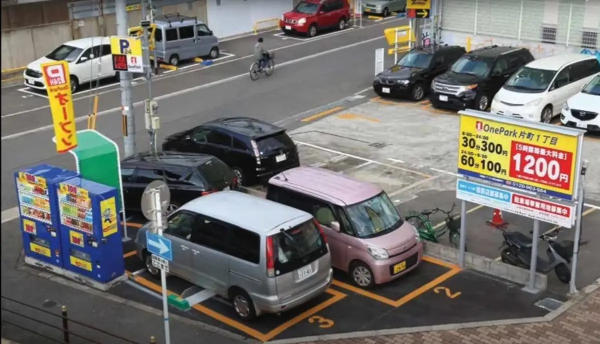 Estacionamento no Japão