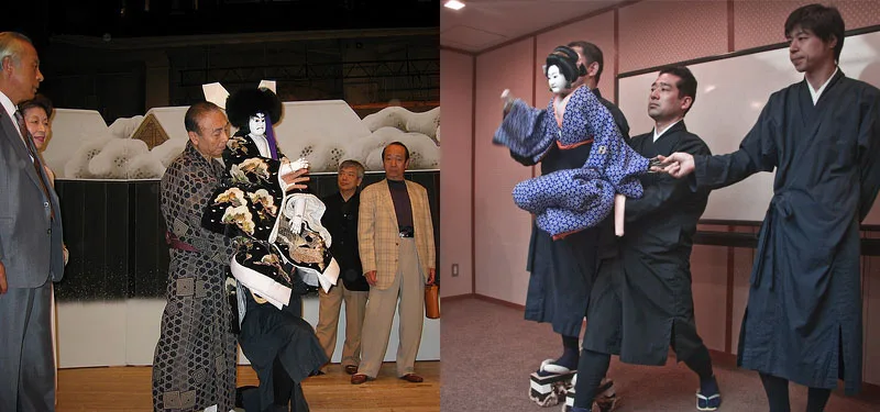 Bunraku - Teatro Japonês de Bonecas hidarizukai