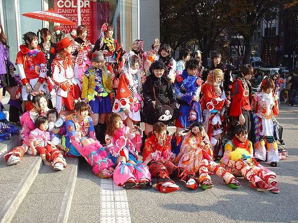 Harajuku - A cidade colorida subcultura