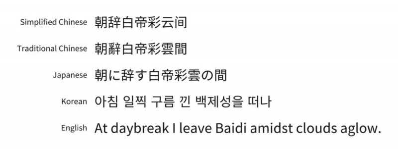 Bahasa yang mirip dengan Jepang Perbandingan bahasa yang mirip dengan Jepang