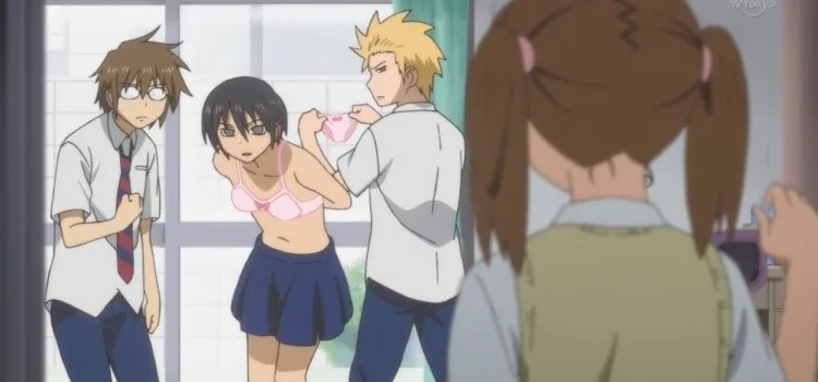 Imagen clave de la serie de anime Nichijou Imagen clave de la serie de anime Nichijou