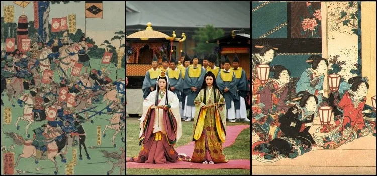 Summary of the history of Japan told in Eras history of Japan