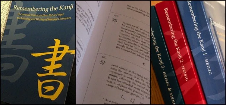 Capa ou material relacionado ao método Remembering the Kanji