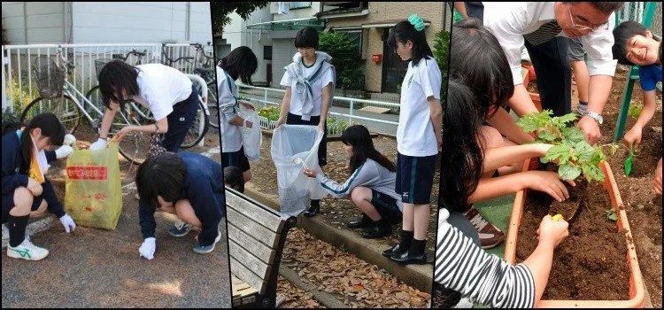 Ambiente escolar para ilustrar a escolha entre escola brasileira e japonesa