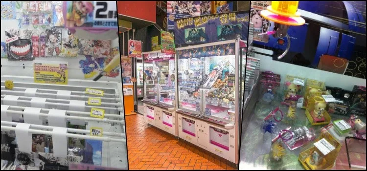 Máquinas de Garra - UFO Catcher - pega ursos