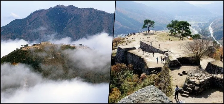 Castelo de Takeda - No mar de Nuvens Castelo de Takeda - No mar de Nuvens