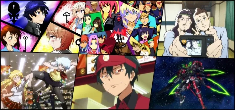 Os animes mais ridículos, idiotas e bizarros que existem animes idiotas ridiculos bizarros - Nisekoi, Gurren Lagann, Jesus e Buda, Bento, Hataraku e Kakumeiki