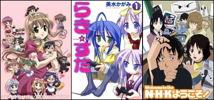 Fãs de anime e cultura otaku usando roupas temáticas