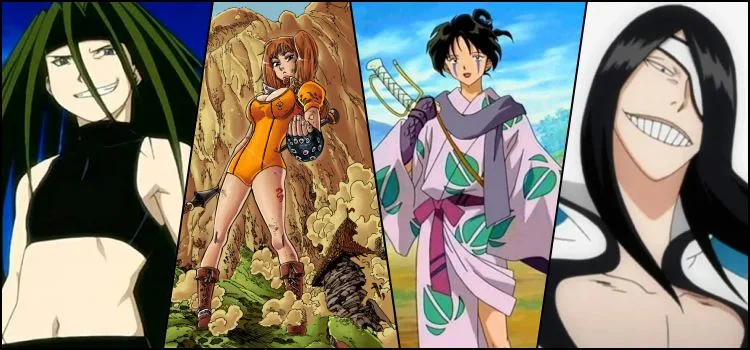 7 pecados capitais nos animes - referências e Personagens
