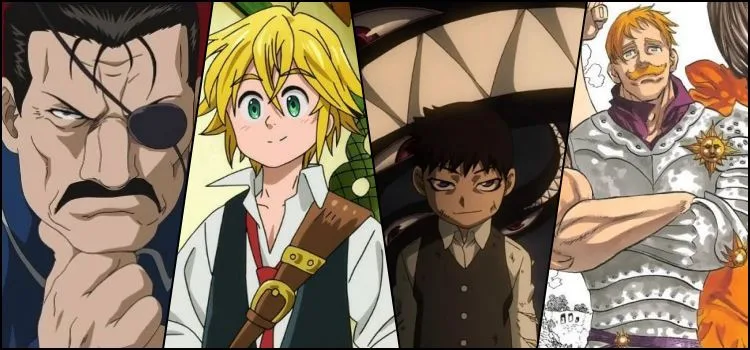 7 pecados capitais nos animes - referências e Personagens