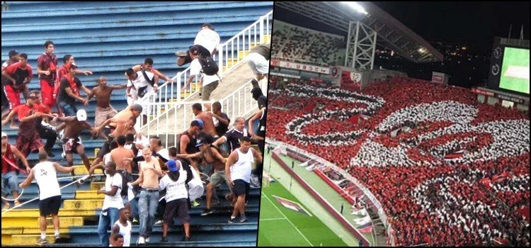 Brasileiro protagoniza cenas de selvageria no futebol japonês