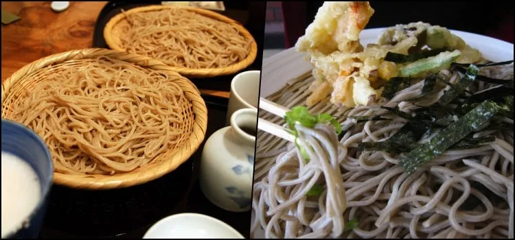 Zaru Soba - Macarrão frio no molho de imersão