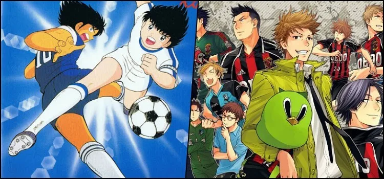 Anime de futebol e cultura japonesa Arte de anime de futebol representando a paixão japonesa pelo esporte