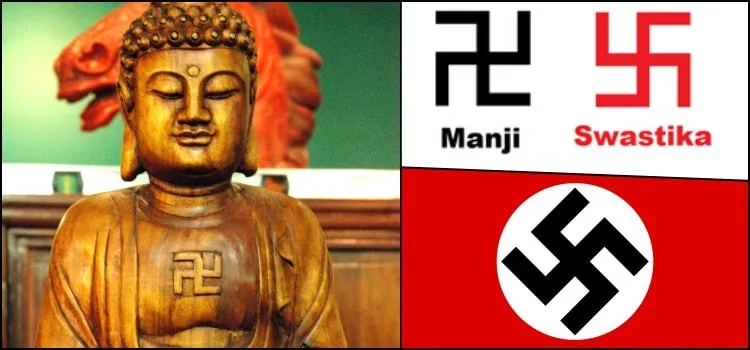 suastica-budista-nazista - Suástica Nazista e Suástica Budista - Diferenças