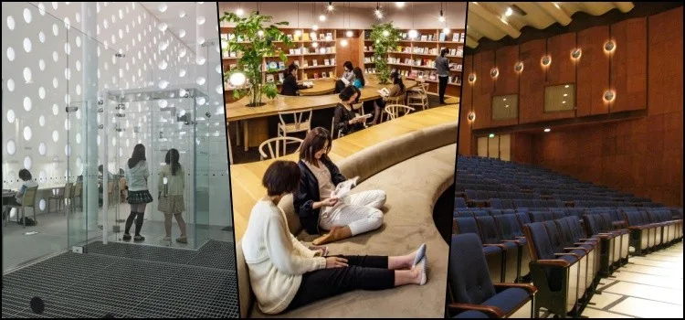 일본의 멋진 공공 도서관을 만나보세요
