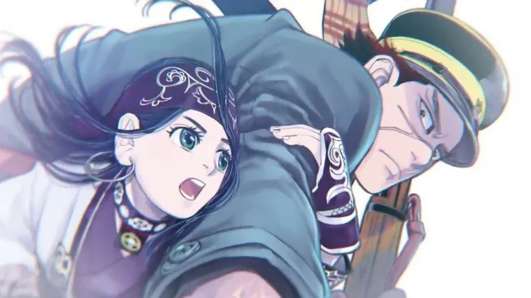 Golden Kamuy em lista de animes de ação