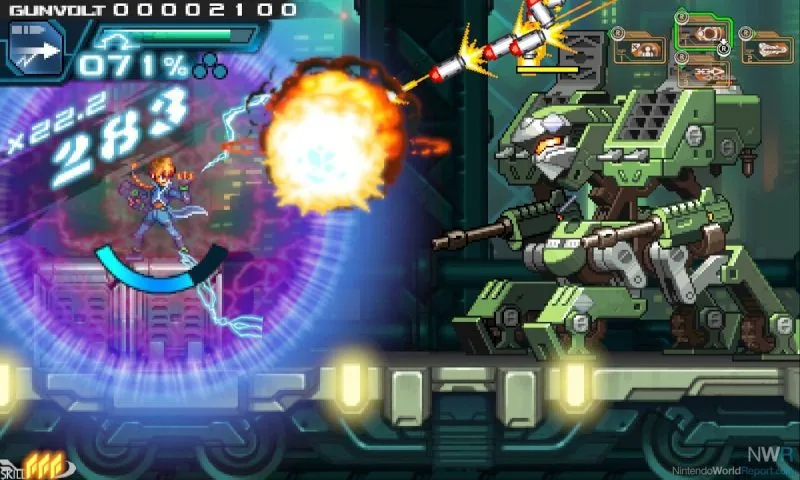 Azure Striker Gunvolt - Um jogo no estilo Megaman de respeito!