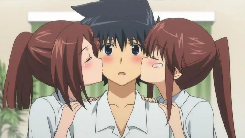 Os melhores animes ecchi de todos os tempos kiss x sis - animes ecchi