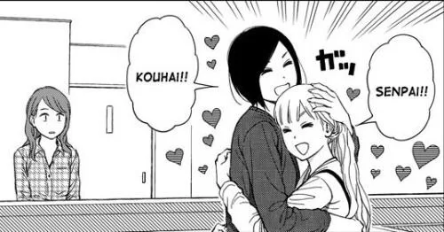 Relação senpai e kouhai usada para explicar honoríficos japoneses