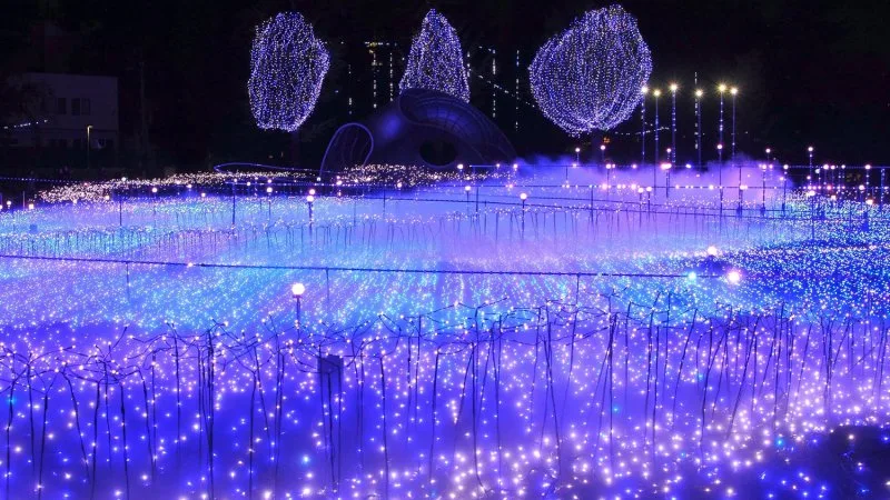 As iluminações, luminárias e lanternas tradicionais do Japão, bonbori, chouchin, tourou, andon 