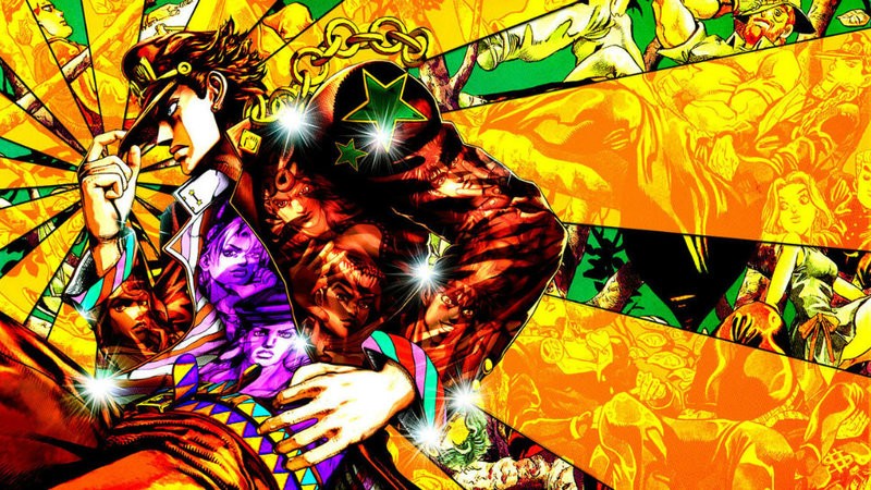 Jotaro Kujo em JoJo's Bizarre Adventure Jotaro Kujo de uniforme escolar em JoJo's Bizarre Adventure