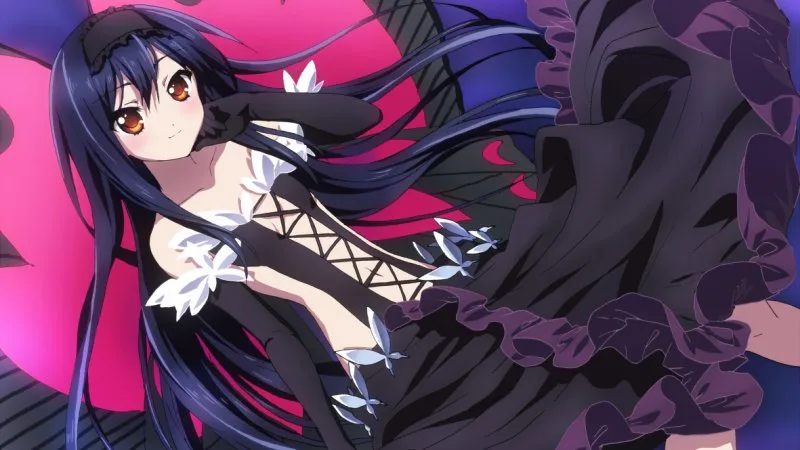 Kuroyukihime, de Accel World, personagem de avatar negro no mundo virtual
