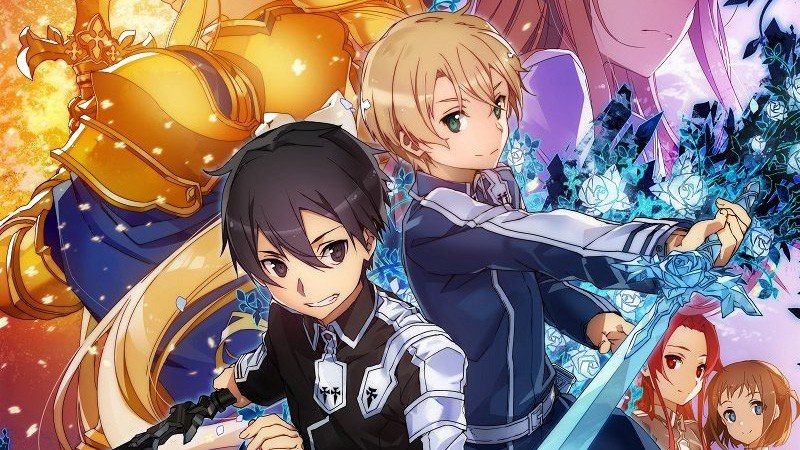 Kirito em Sword Art Online Kirito de casaco negro em Sword Art Online