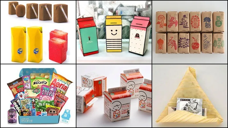 Los increíbles envases prácticos de Japón