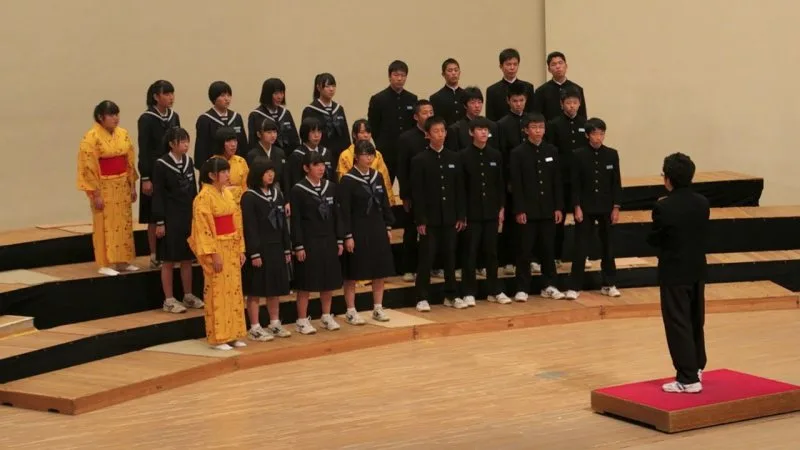 Orquestras e Corais nas escolas japonesas