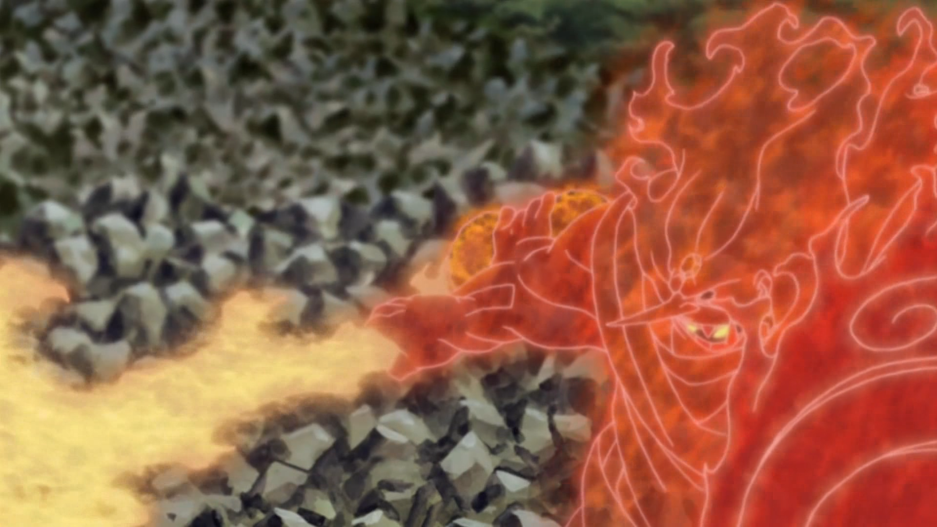 As 2 armas do Susanoo de Itachi Uchiha