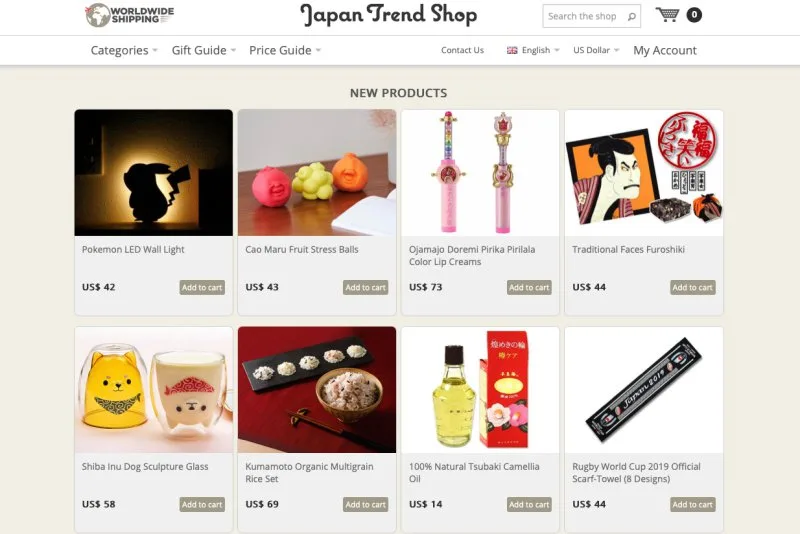 Produtos japoneses vendidos online Produtos japoneses e curiosidades à venda em loja online