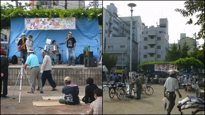 Os Invisíveis moradores de rua no Japão Os Invisíveis moradores de rua no Japão