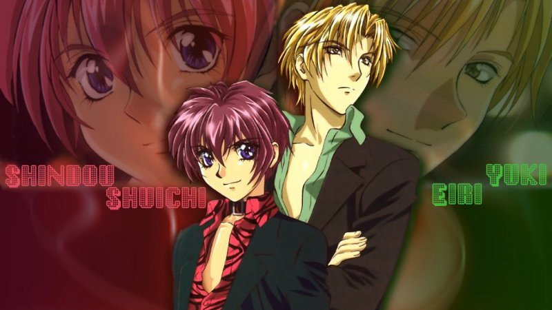 Shuichi da banda Bad Luck em Gravitation