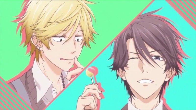 Masahiro e Kousuke em Hitorijime My Hero