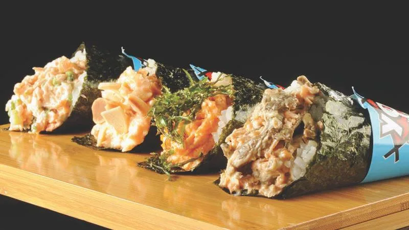 Temaki – Sushi en forma de cono