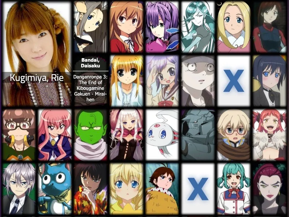 Seiyuu - As famosas dubladoras japonesas
