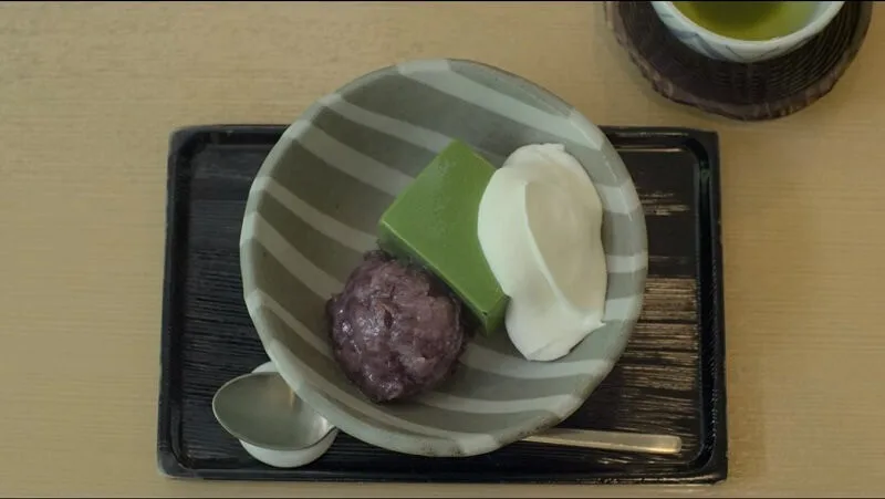 Kantaro: The Sweet Tooth Salaryman - Lista dos doces e lugares - Parte 1 Bavaroise de matcha