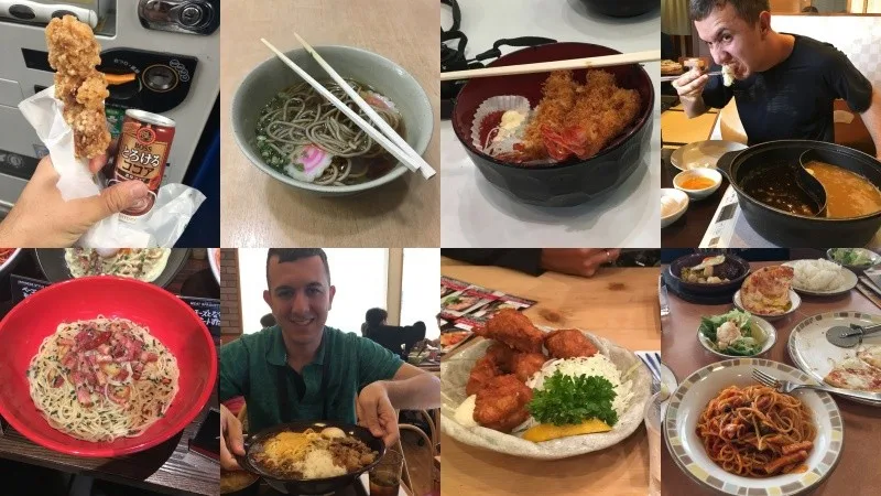 Lista de Pratos Japoneses - O que eu comi no Japão?