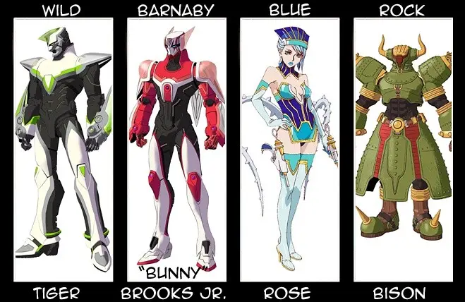 herois - Tutto su Tiger & Bunny