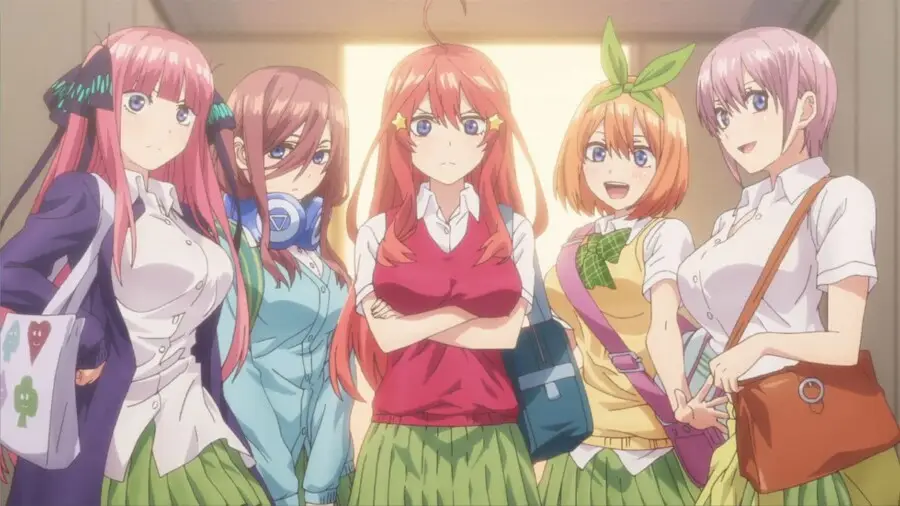 gotoubun no hanayome – 5 irmãs quíntuplas