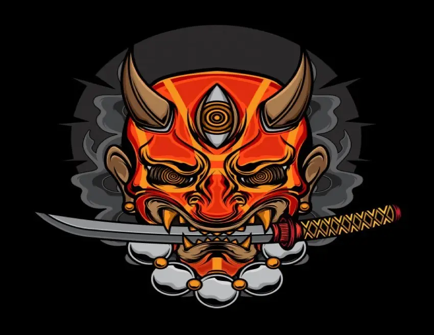O Oni na mitologia japonesa