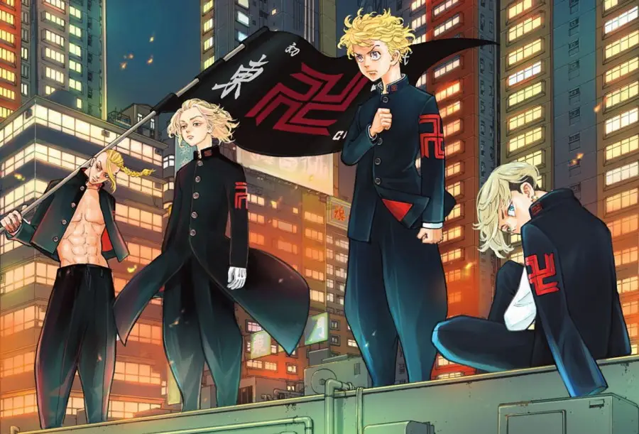tokyo-manji-kai-revenger - Manji - A Suástica nos Animes, Mangás e Cultura Japonesa