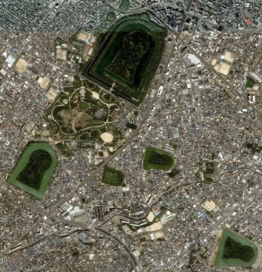 kofun- - Kofun Kofun - As tumbas antigas do Japão