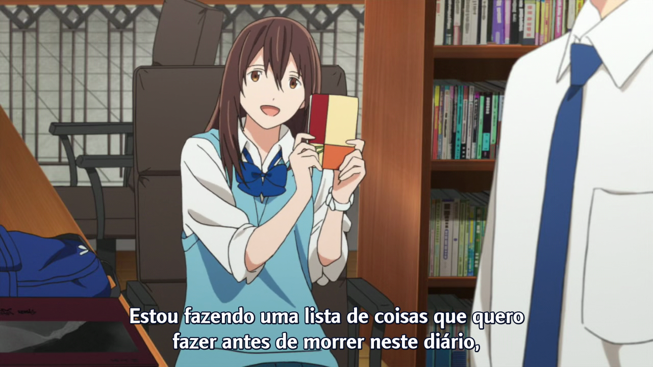 - Kimi no Suizou wo tabetai Kimi no suizou wo tabetai – Eu quero comer seu pâncreas