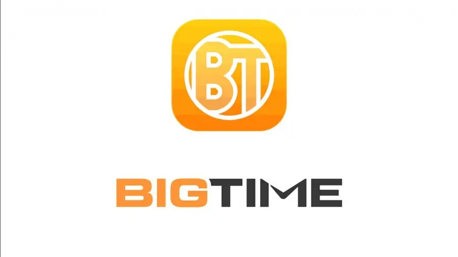Big Time 보상 화면 Big Time의 보상 화면과 포인트 적립 인터페이스가 보이는 일러스트